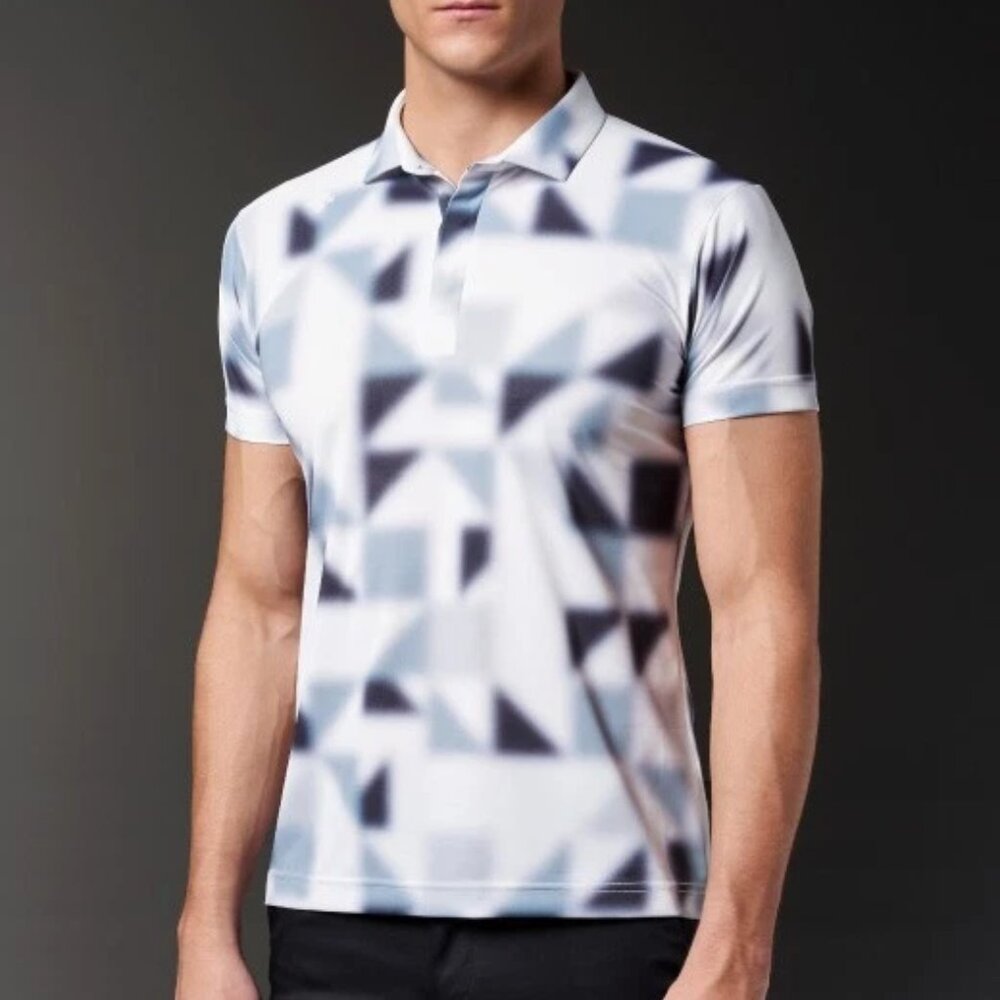 DESCENTE GOLF SHIRT Size Small (3445)